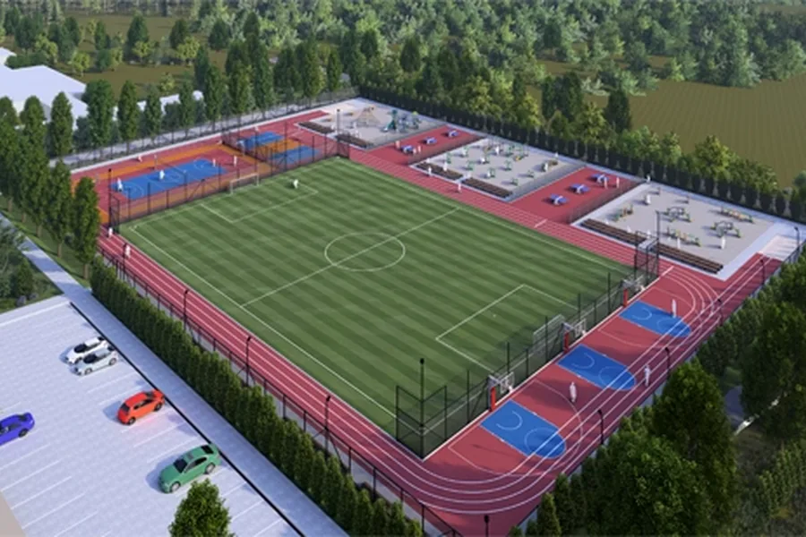 Complex sportiv — s. Rădeni, r-l Strășeni, R. Moldova